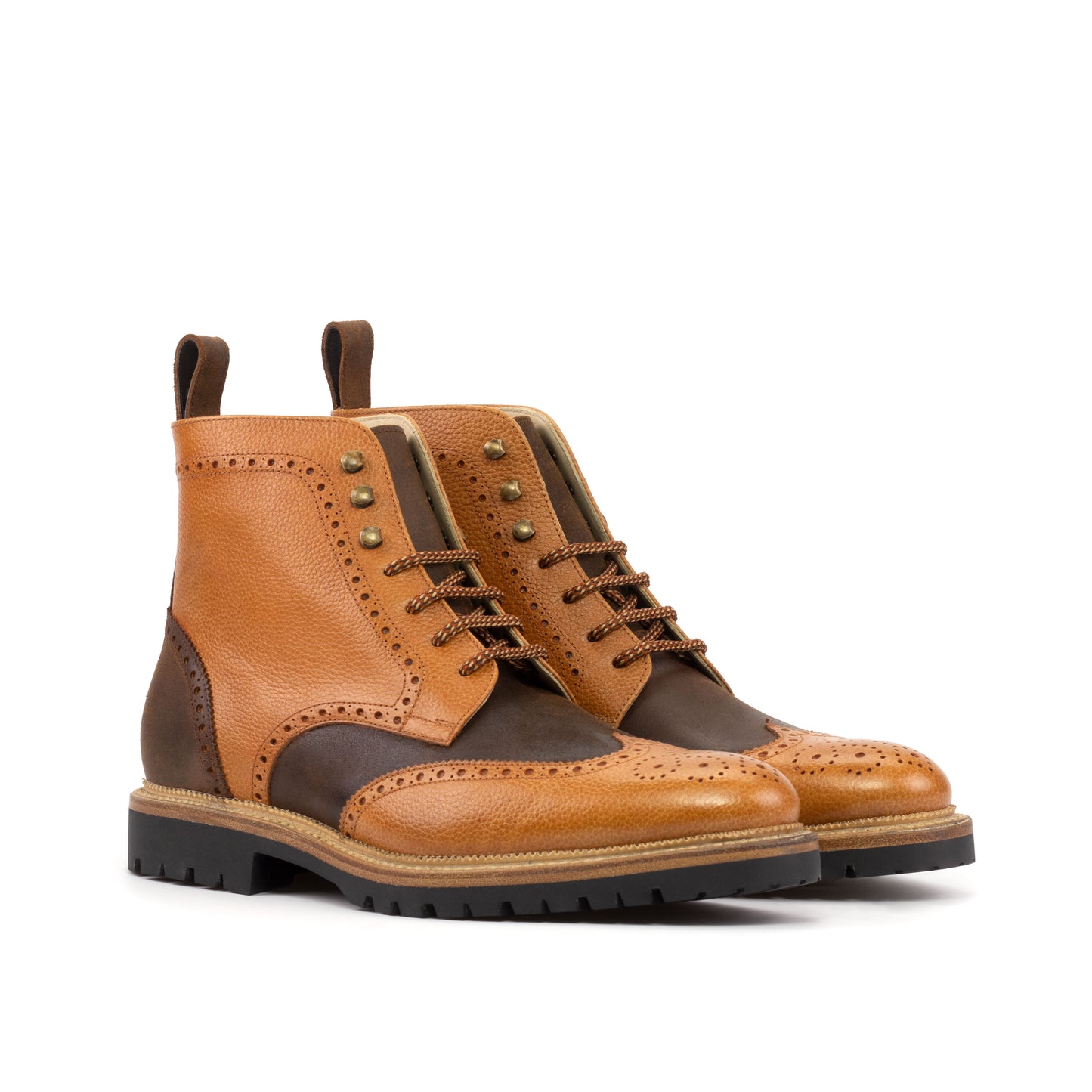 Military Brogue Boot